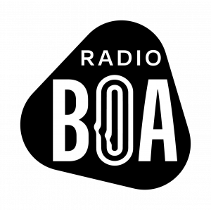 Logo noir radio BOA