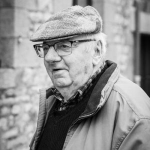 Mémoires de Villes Saint-Aubin-du-Cormier, photo portrait en couleurs de Georges Cupif